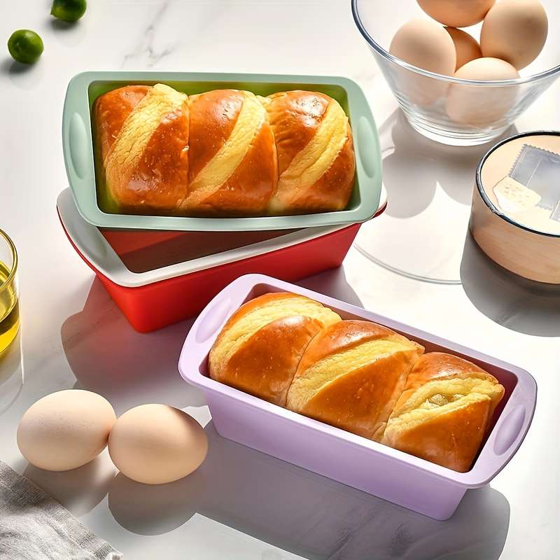 2pcsSilicone Loaf Pan
