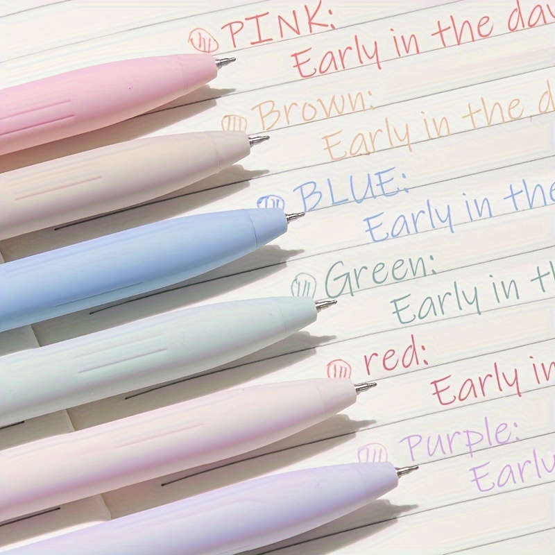 6pcs Colored Pens