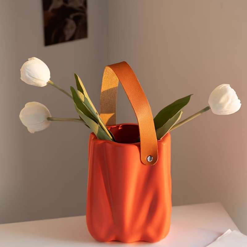 Boho-Chic Plastic Vase