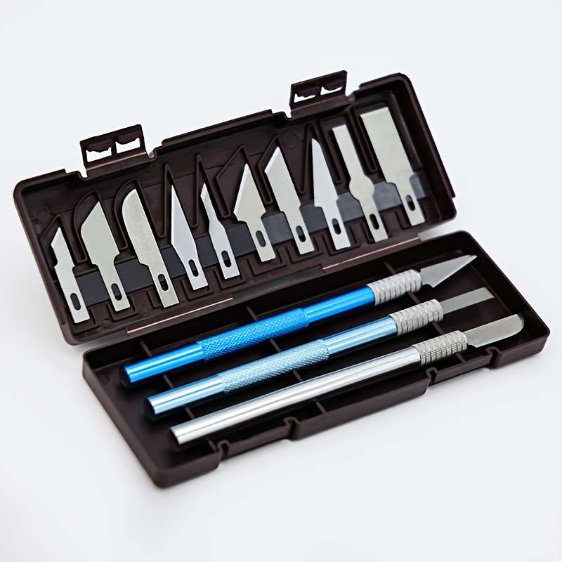 13pcs Super Durable Aluminum Alloy Carving Knife Set