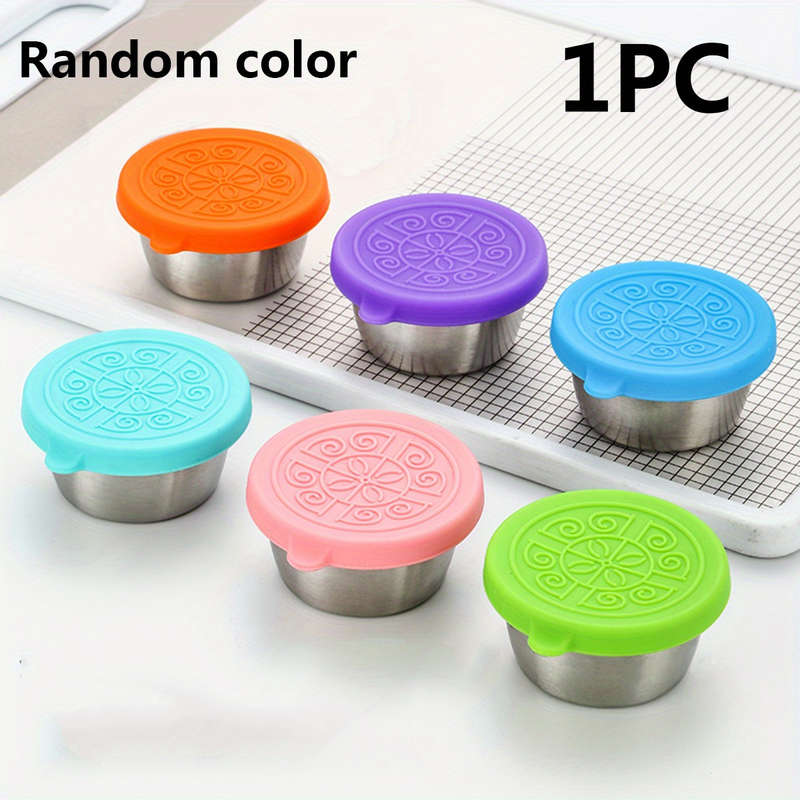 Leakproof Stainless Steel Sauce Cups