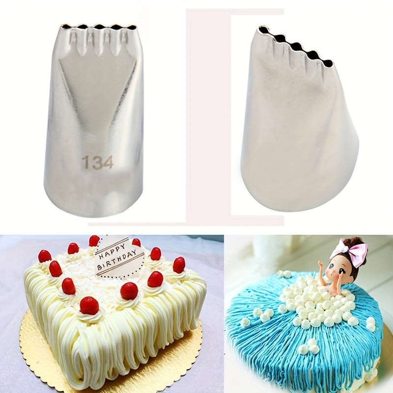 Stainless Steel Piping Nozzles 1pc - Cake Decorating Tips