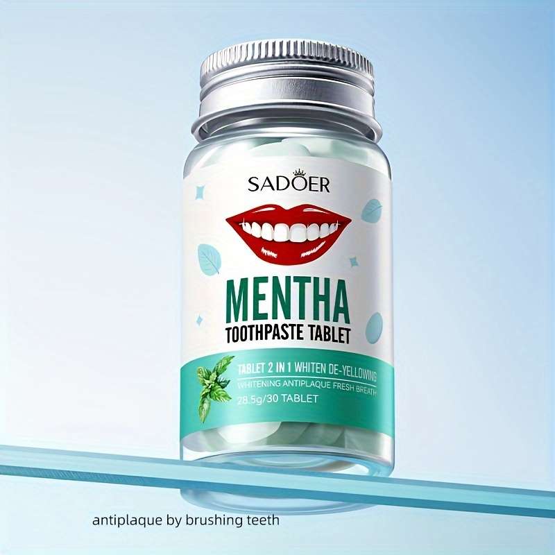 SADÖR MENTHA Toothpaste Tablets