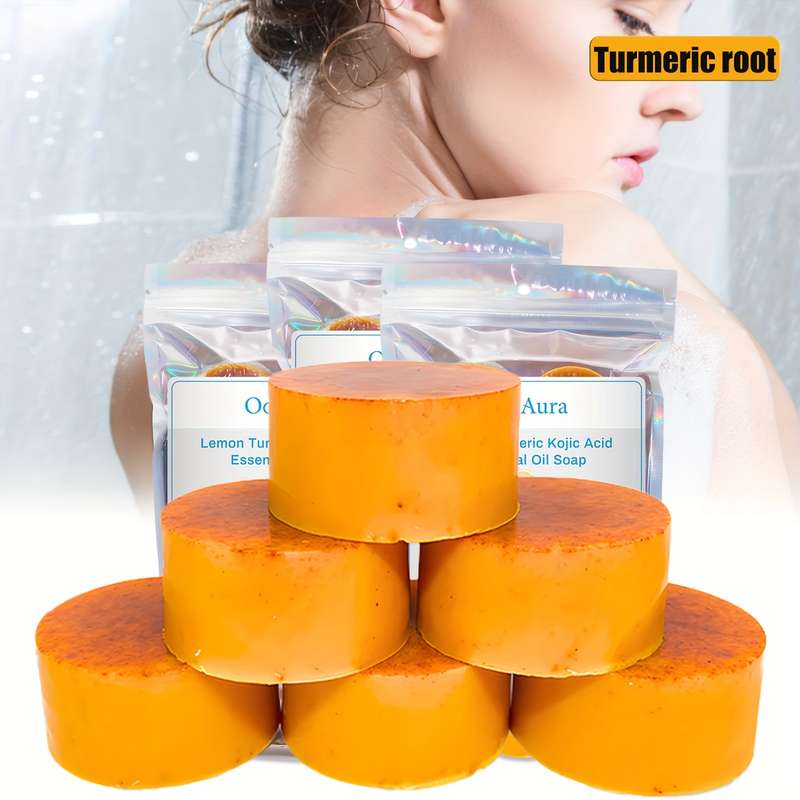 Lemon Ginger Kojic Acid Essential Oil Soap