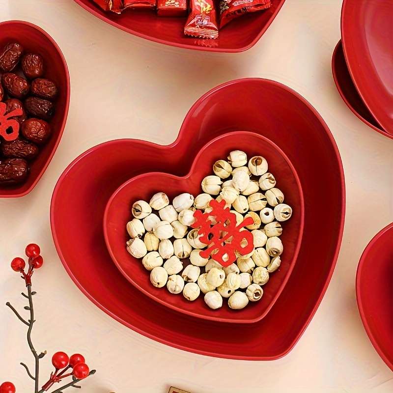 1pc Heart-Shaped Serving Set