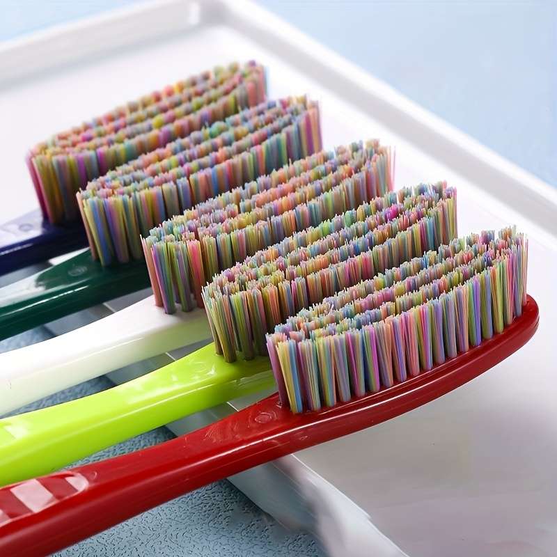 Adult hard bristle toothbrush