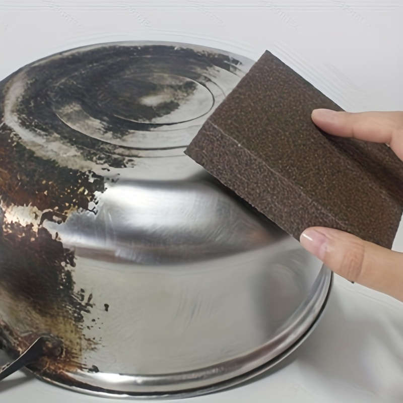 Carborundum Sponge Brush For Kitchen Cleaning
