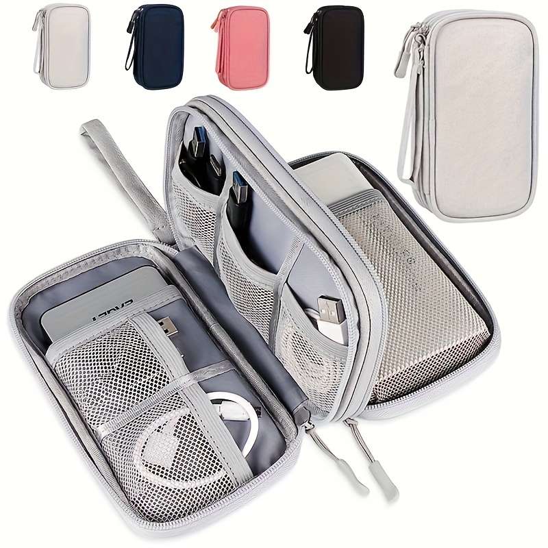 Double-Layer Travel Cable Organizer