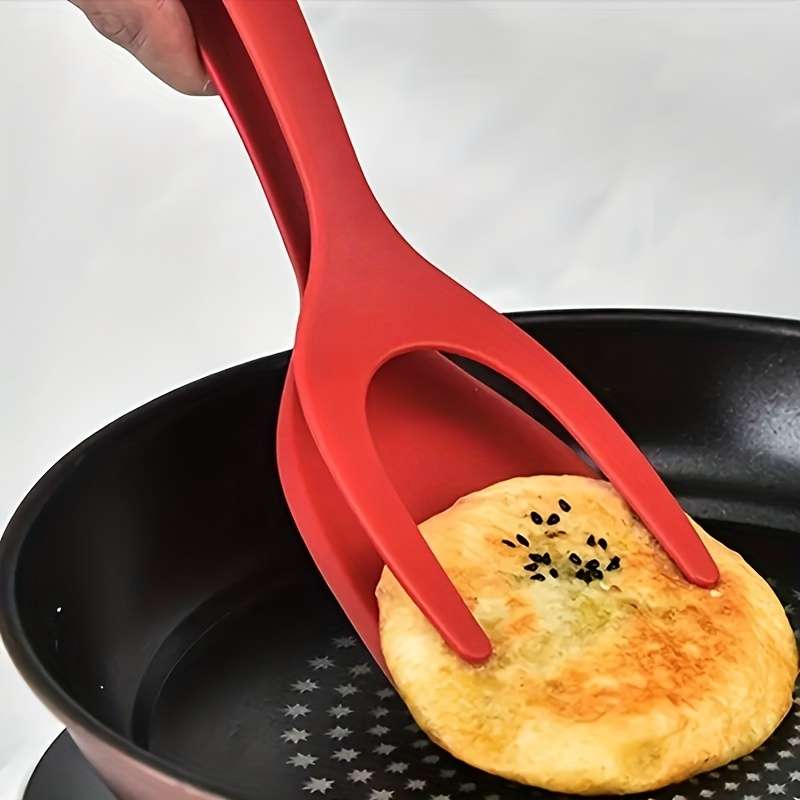 1pc2 In 1 Frying Spatula Tong