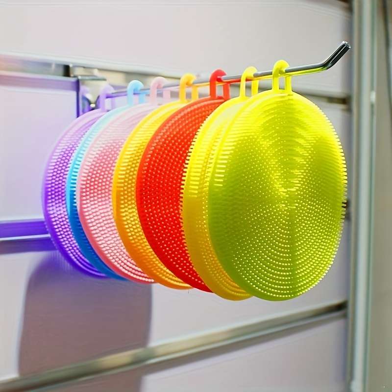 5pcs Food-Grade Silicone Sponges