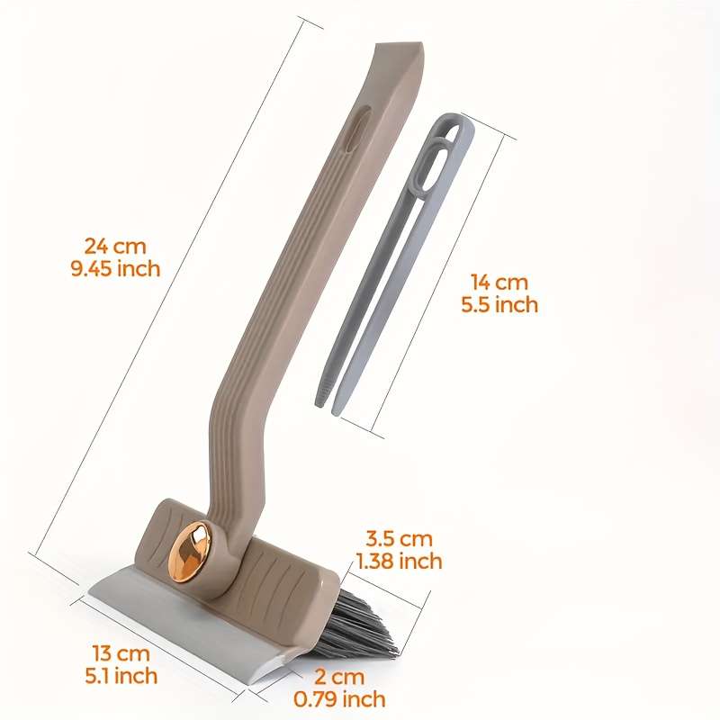 Rotating Hard Bristle Cleaning Brush