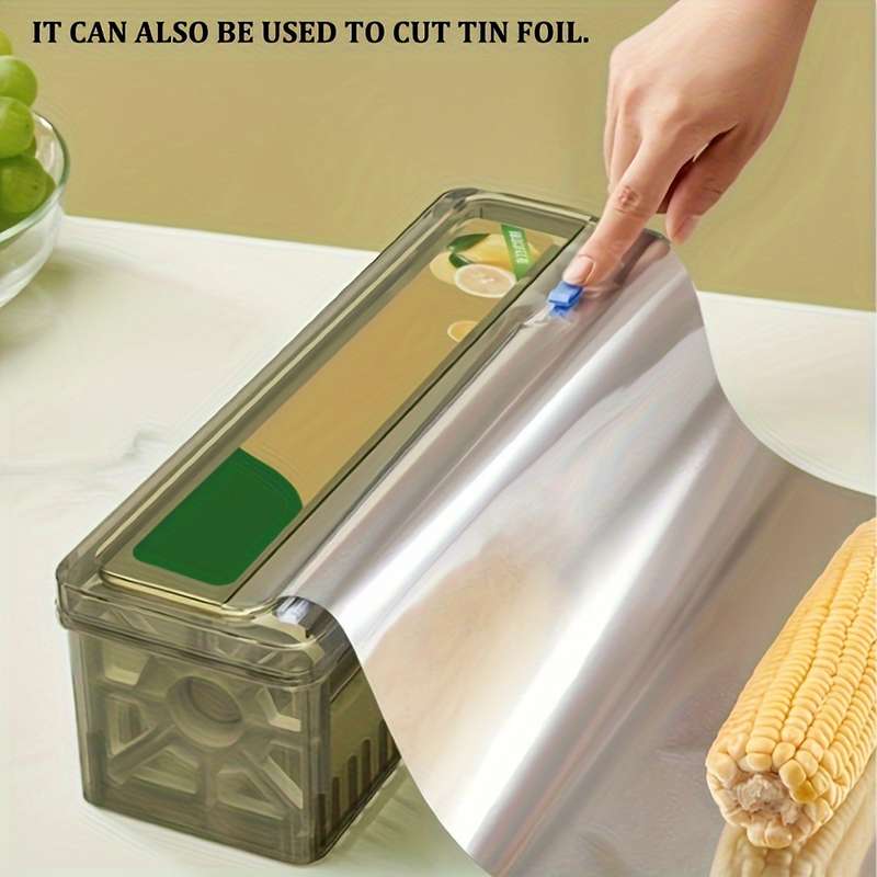 13-Inch Two-Way Slide Cutter for Plastic Food Wrap