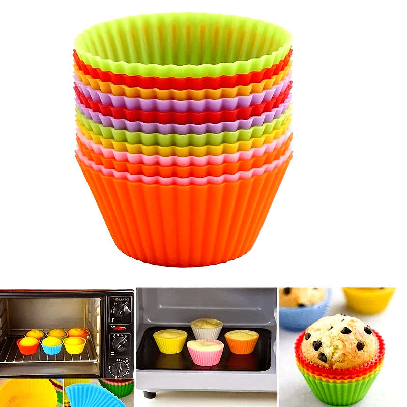 Birthday Silicone Cupcake Liners