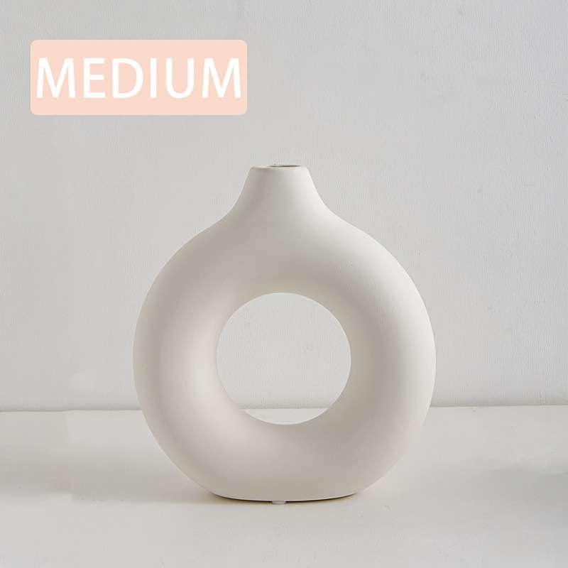 Boho Geometric Plastic Vases