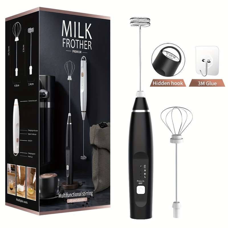 Electric Milk Frother Handheld