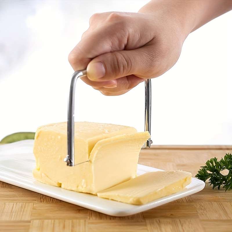 Slice Cheese Effortlessly With  Stainless Steel Cheese Slicer