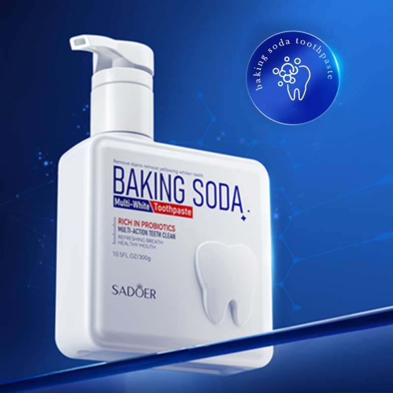 Baking Soda Probiotic Toothpaste
