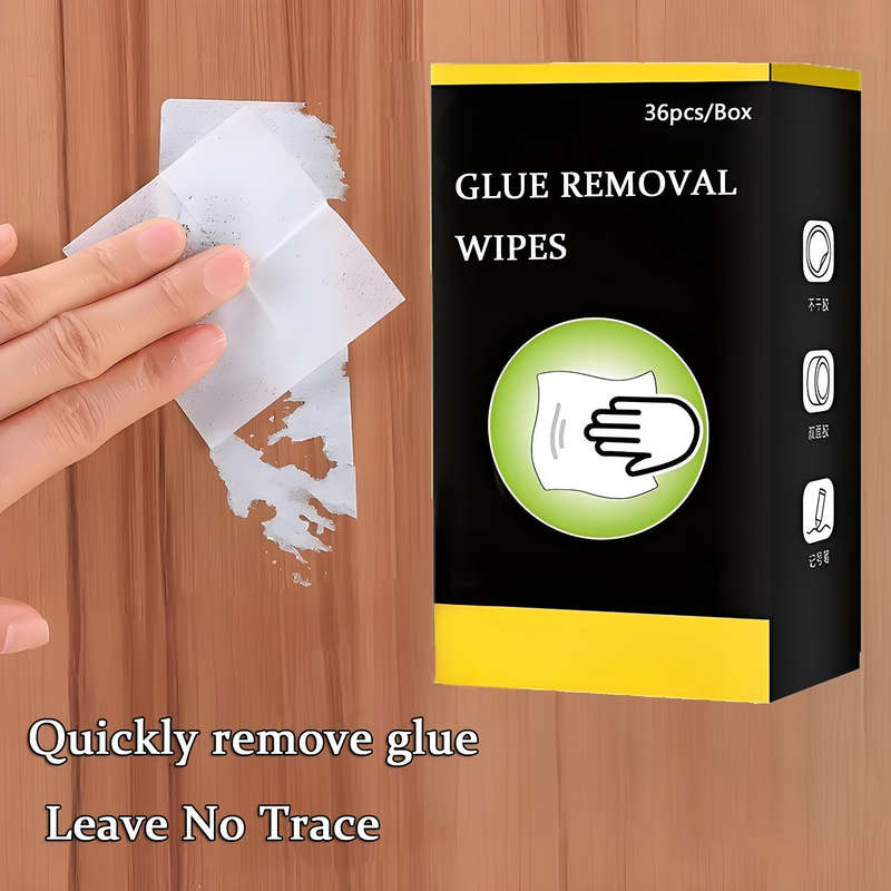 36-Pack Glue Removal Wipes
