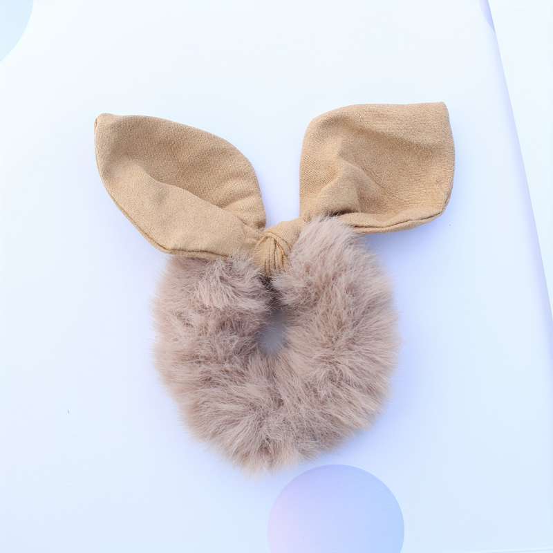 Minimalist Style Solid Color Hair Tie