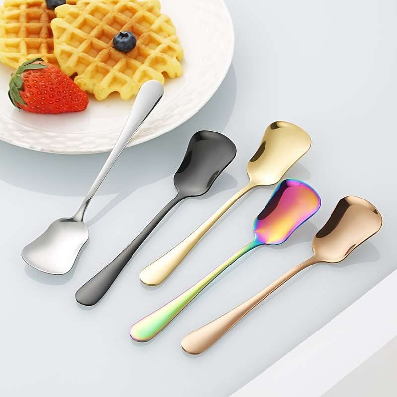 1pc Hoshen Stainless Steel Dessert Spoon