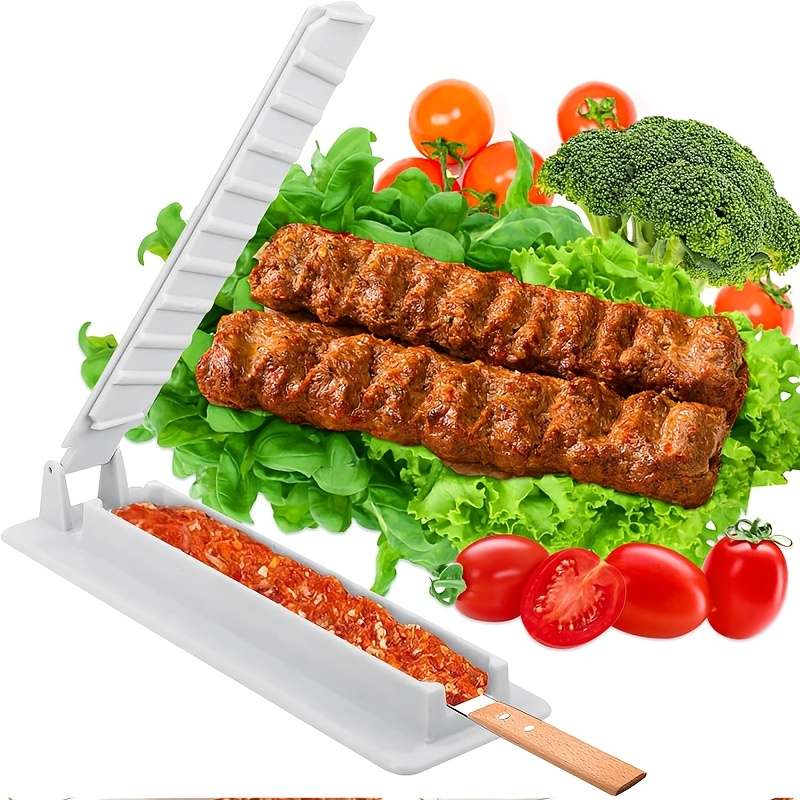 Plastic BBQ Skewer Maker Mold