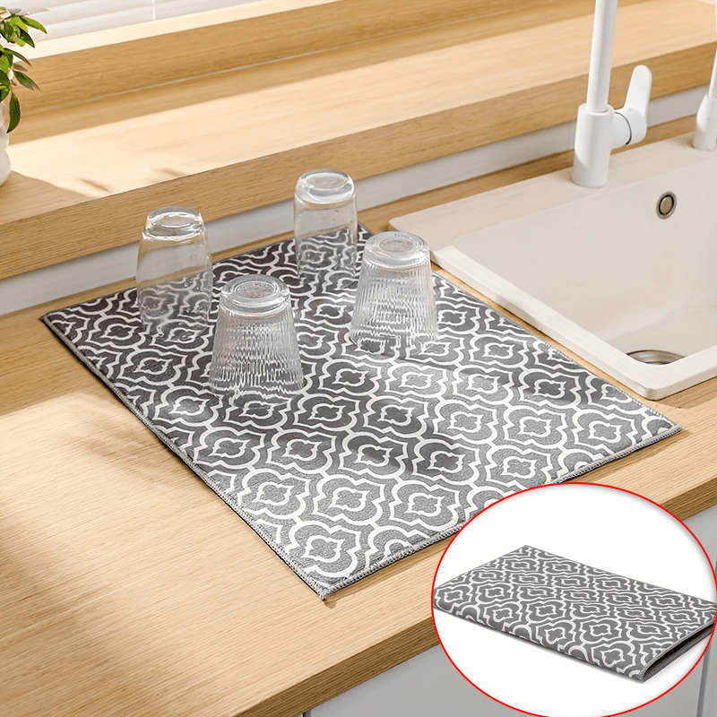 Microfiber Dish Drying Mat