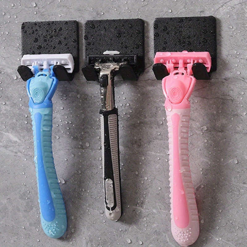 2pcs Wall Mounted Razor Holder