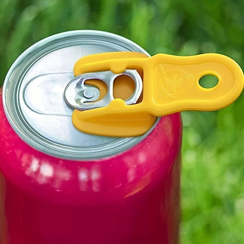 1pc Plastic Pull Ring Can Opener Random Colors
