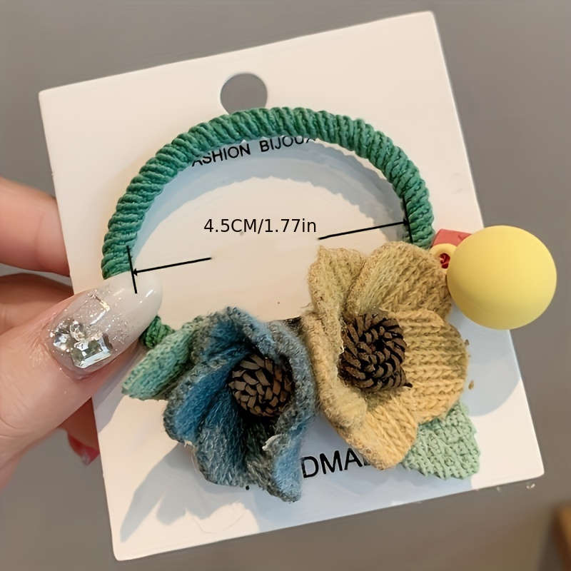 Elegant Rose Hair Tie