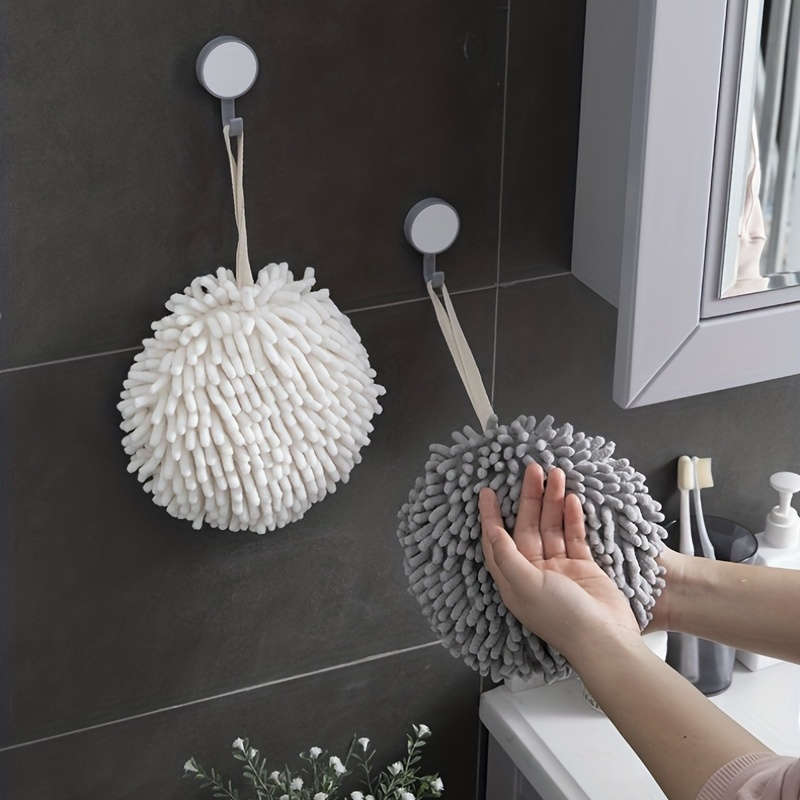 1pc Chenille Hand Towels For Bathroom