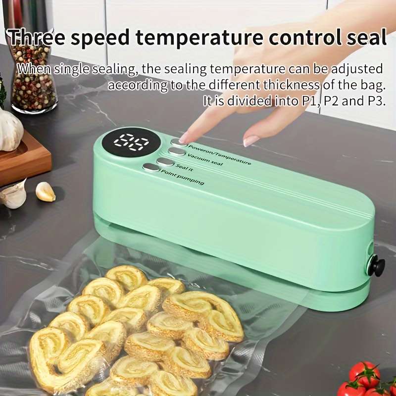 Portable USB Rechargeable Vacuum Sealer