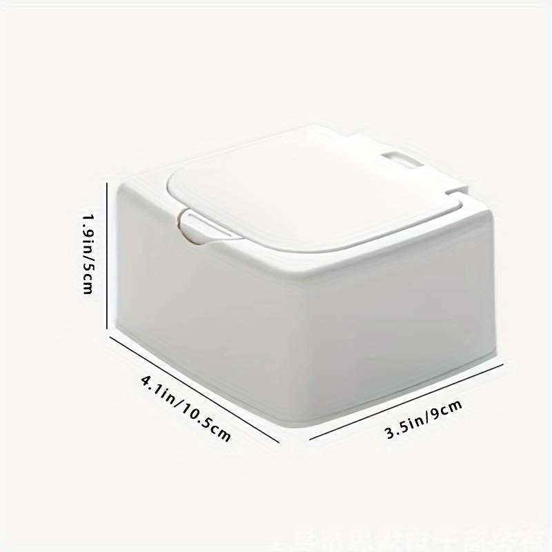 Plastic Desktop Storage Box with Lid