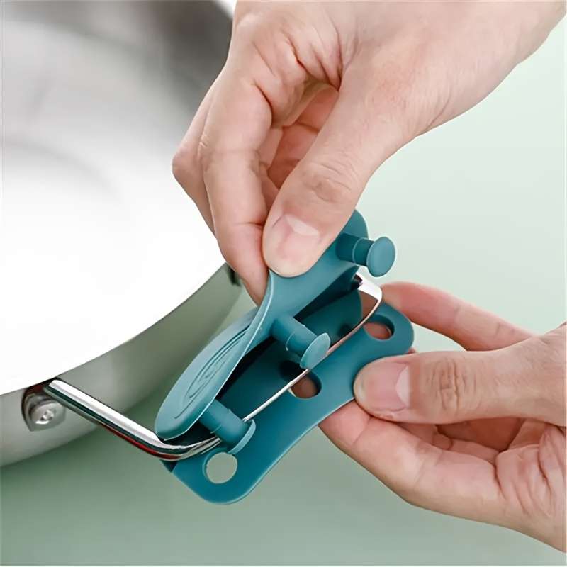 1Pair Of Silicone Handles Anti-scalding Non-slip