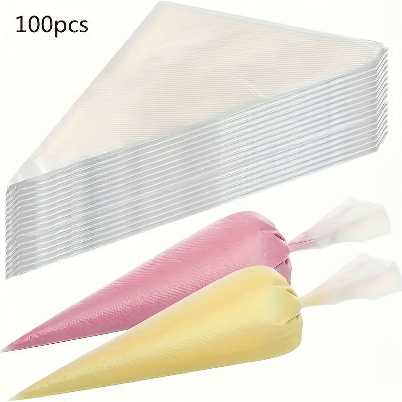 Embossing Bags 100pcs For Cake Decoration