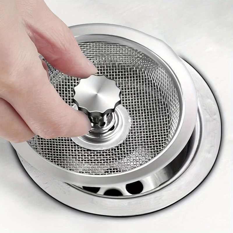1pc Stainless Steel Kitchen Sink Filter