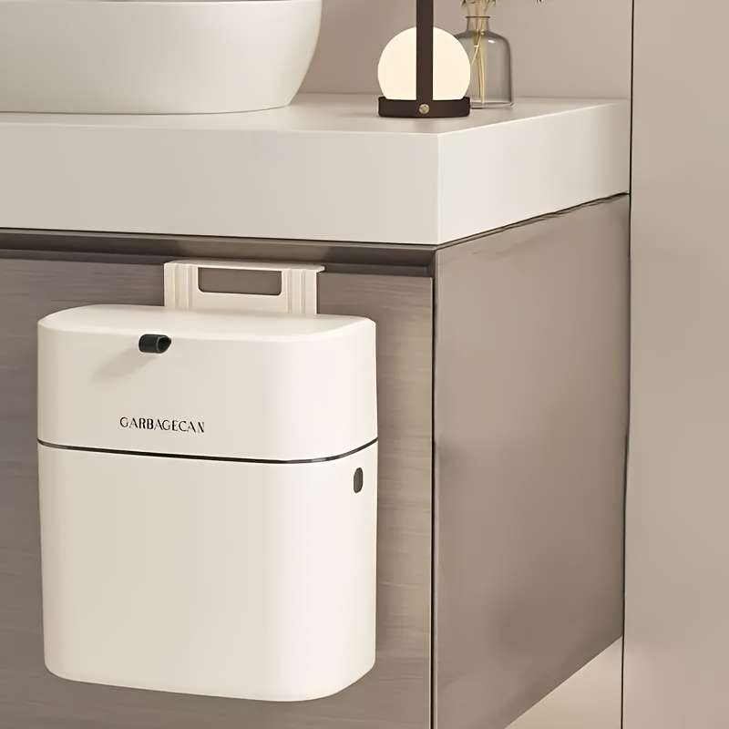 1pc Wall Mounted Trash Can