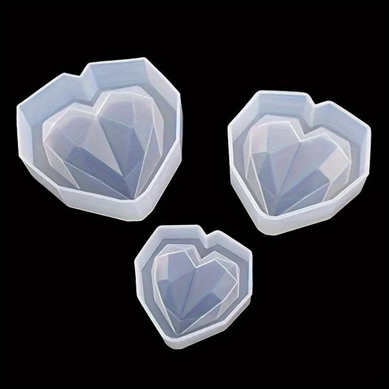 1pc Breakable Heart Silicone Mold