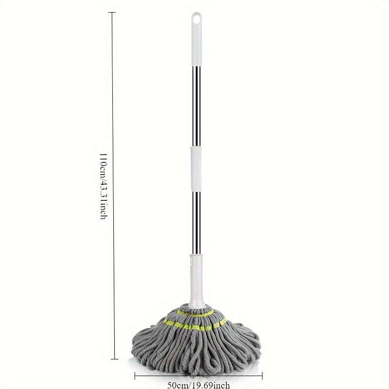 Microfiber Self-Wringing Wet Mop For All Floor Types