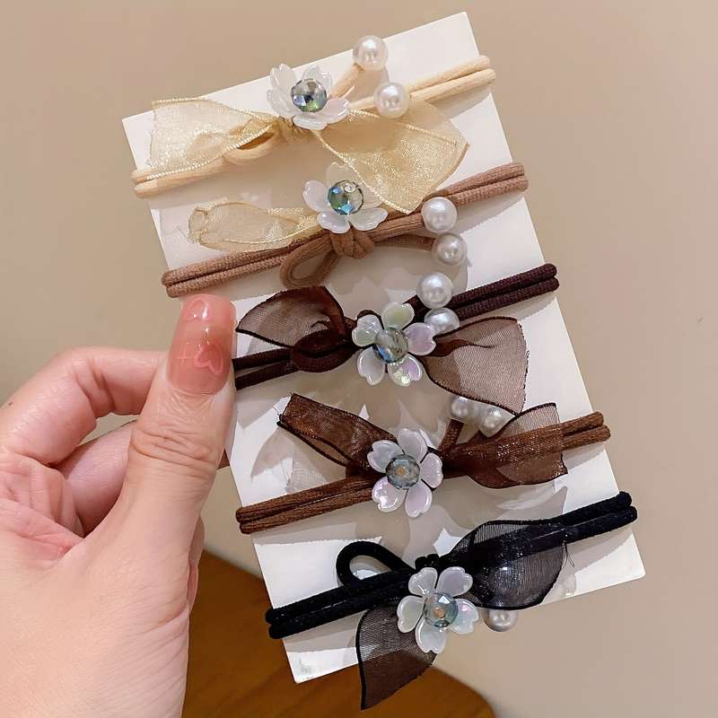 5pcs Elegant Hair Tie Set