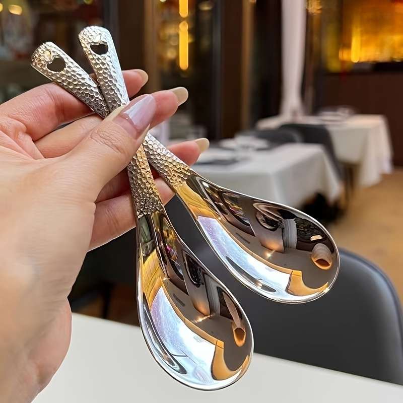 4-Piece Stainless Steel Spoon Set