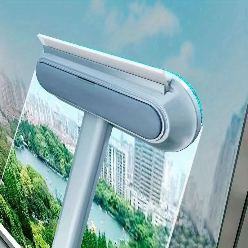 1pc Multi-Functional Window Cleaner Brush with Scraper