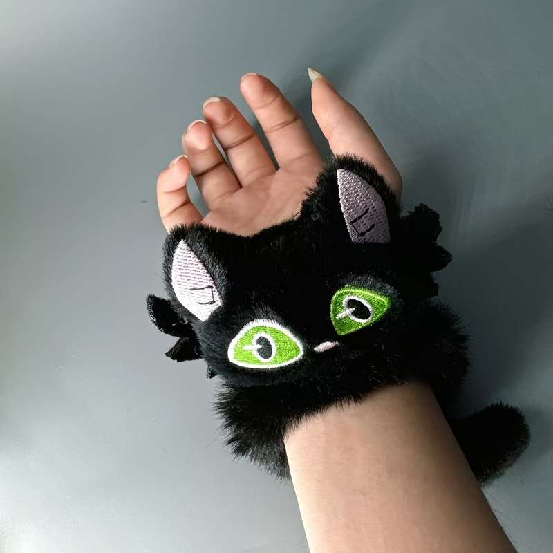 Adorable Plush Cat Tail Hair Tie