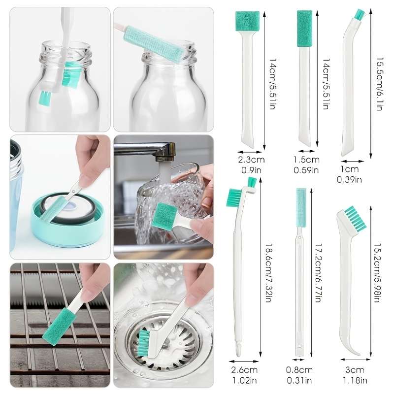 8pcs Ultimate Gap Cleaning Brush Set