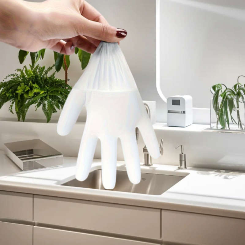 100pcstpe Disposable Gloves For Home Cleaning