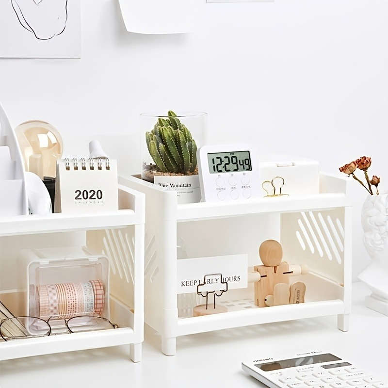2-Tier PP Storage Rack