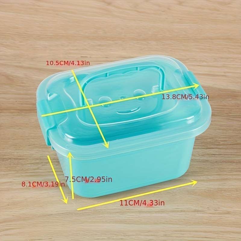 1pc Stackable Plastic Storage Box
