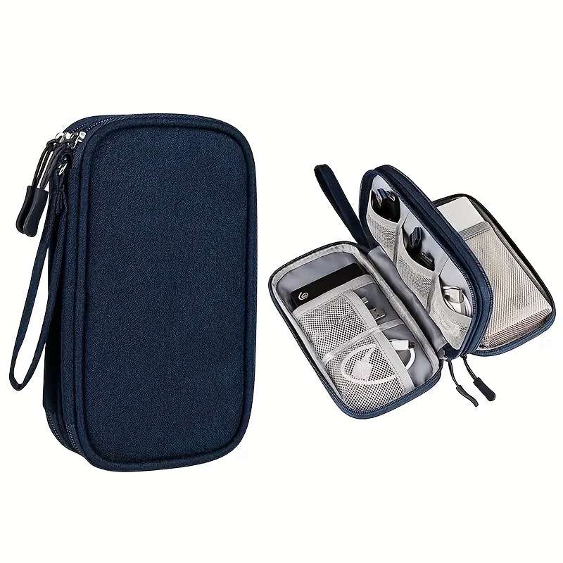 Double-Layer Travel Cable Organizer