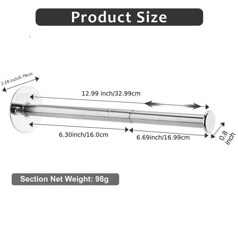 A Stainless Steel Storage Rack