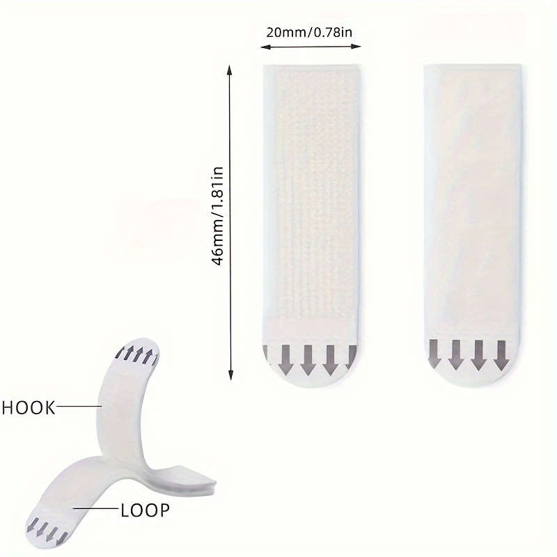 32-Pack Heavy Duty Adhesive Picture Hanging Strips with Punch Hole