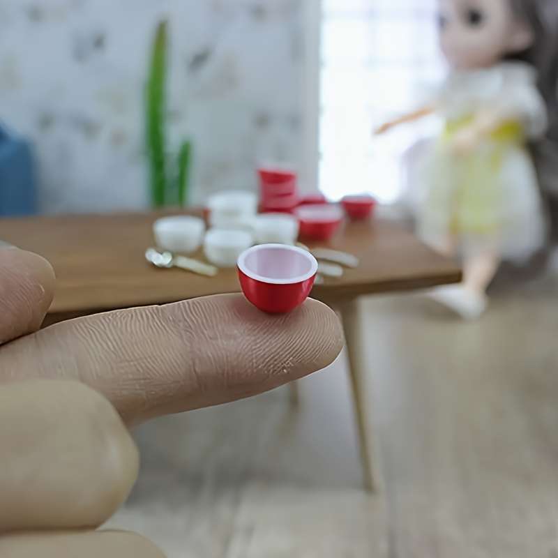 12pcs Mini Bowl Set Kitchen Decoration